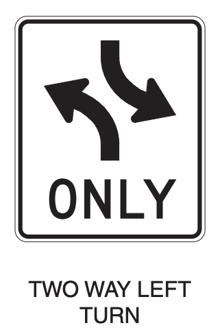 two way left turn