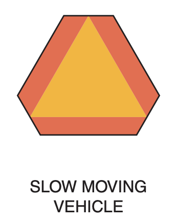 slow moving vehicle